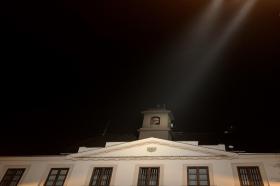 Obec Březno osvětlení budovy Obecního úřadu