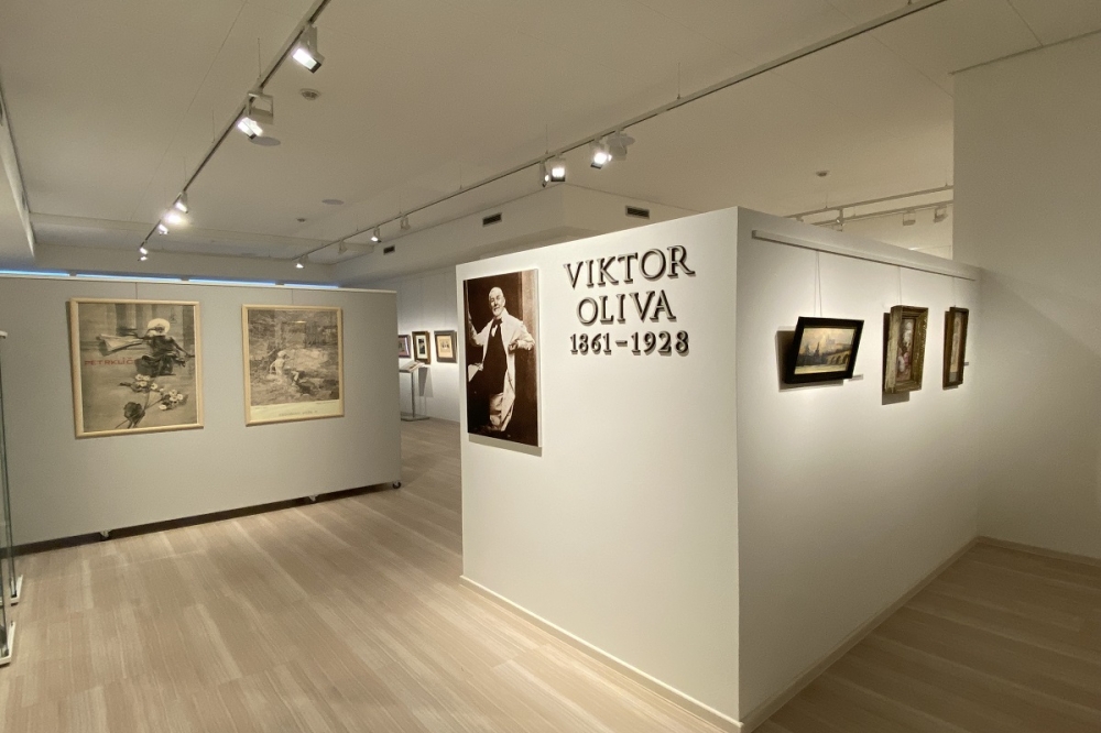 Galerie Viktora Olivy v N. Strašecí